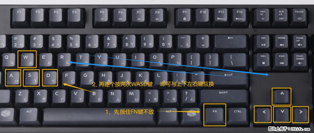 键盘，怎样把wasd键与上下左右方向键互换？ - 生活百科 - 河池生活社区 - 河池28生活网 hc.28life.net